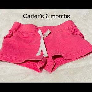 🍟 CARTER’S SHORTS 6 Months 🍟